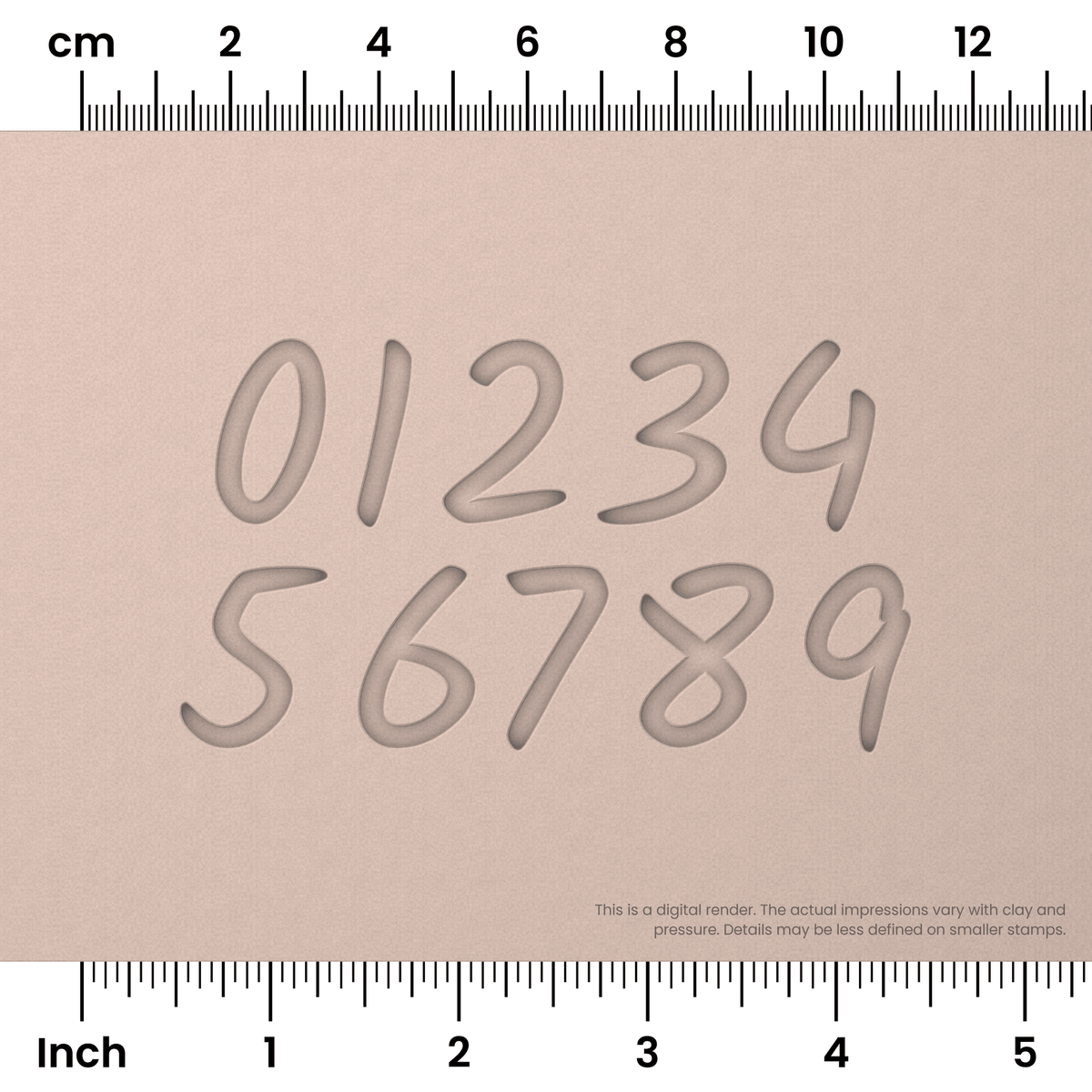 Kalam | Number Stamp Sets - Ceramind® Tools