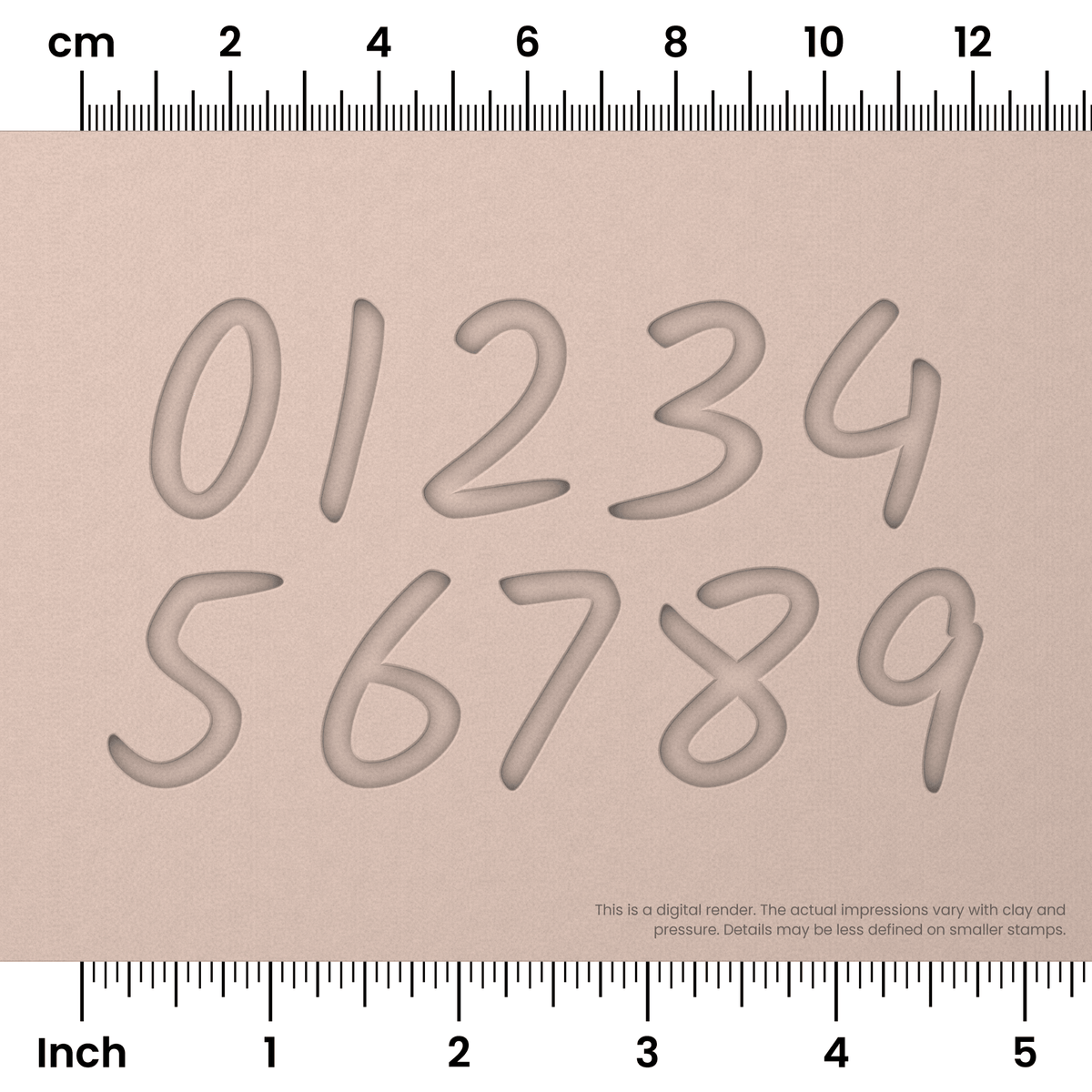 Kalam | Number Stamp Sets - Ceramind® Tools