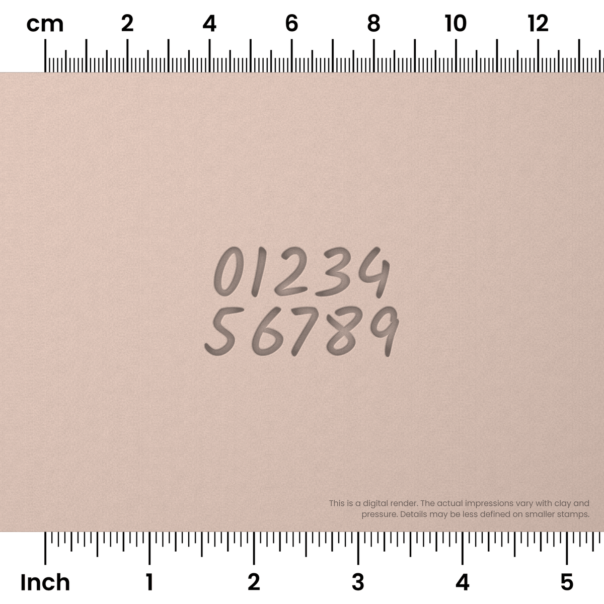 Kalam | Number Stamp Sets - Ceramind® Tools