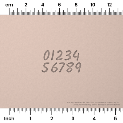Kalam | Number Stamp Sets - Ceramind® Tools