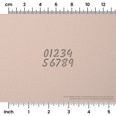 Kalam | Number Stamp Sets - Ceramind® Tools