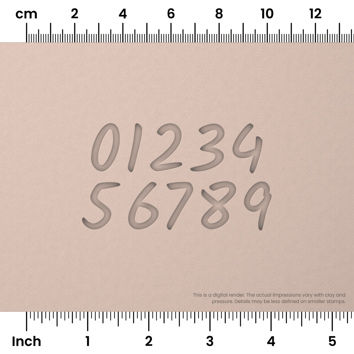 Kalam | Number Stamp Sets - Ceramind® Tools