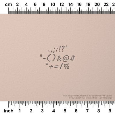 Kalam | Symbol Stamp Sets - Ceramind® Tools
