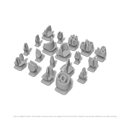 Kalam | Symbol Stamp Sets - Ceramind® Tools