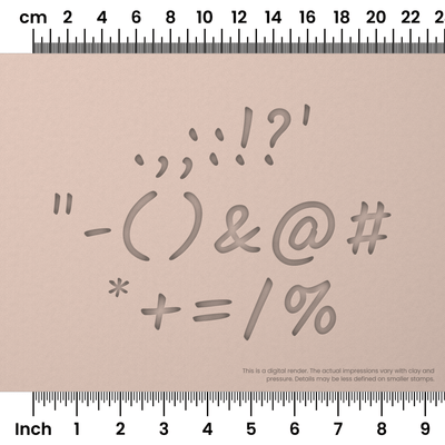 Kalam | Symbol Stamp Sets - Ceramind® Tools