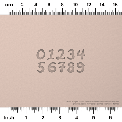 Leckerli One | Number Stamp Sets - Ceramind® Tools