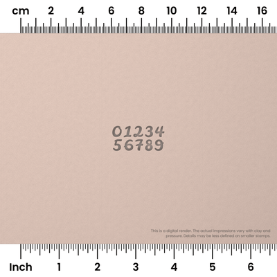 Leckerli One | Number Stamp Sets - Ceramind® Tools
