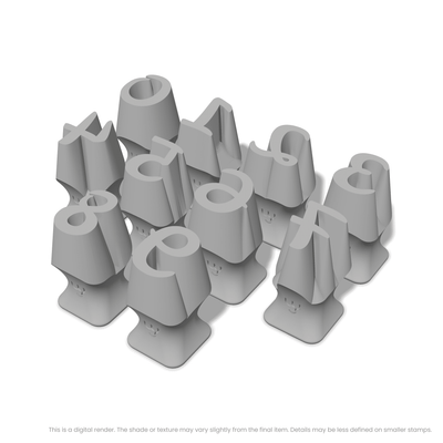 Leckerli One | Number Stamp Sets - Ceramind® Tools