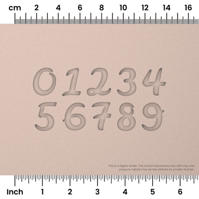Leckerli One | Number Stamp Sets - Ceramind® Tools