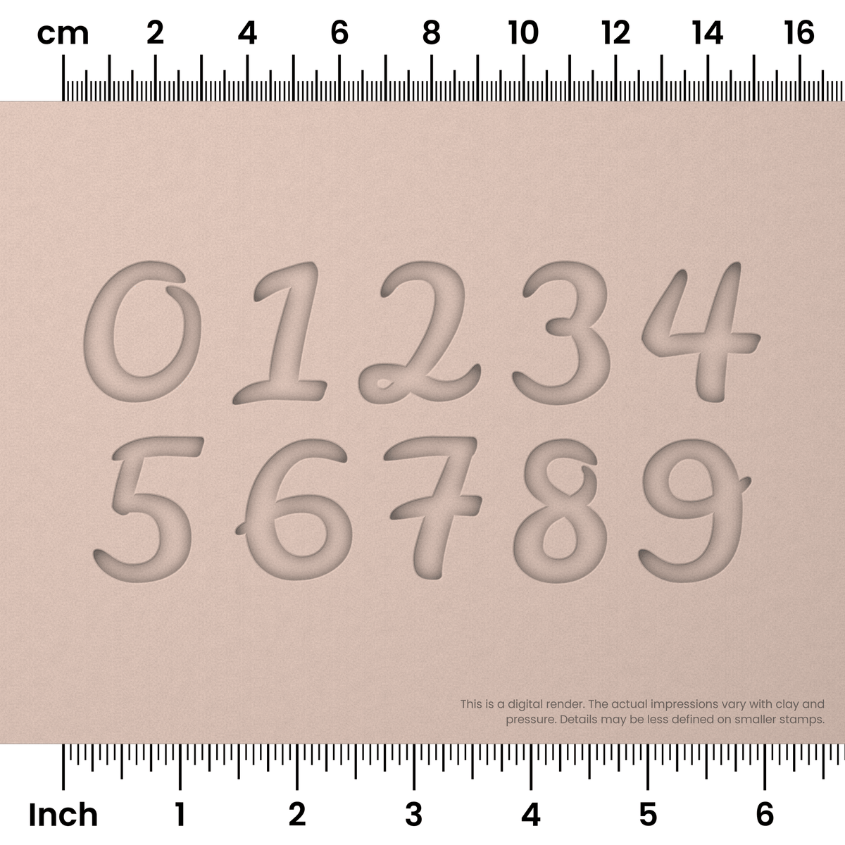 Leckerli One | Number Stamp Sets - Ceramind® Tools