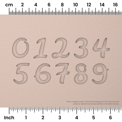 Leckerli One | Number Stamp Sets - Ceramind® Tools