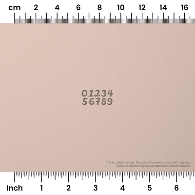 Leckerli One | Number Stamp Sets - Ceramind® Tools