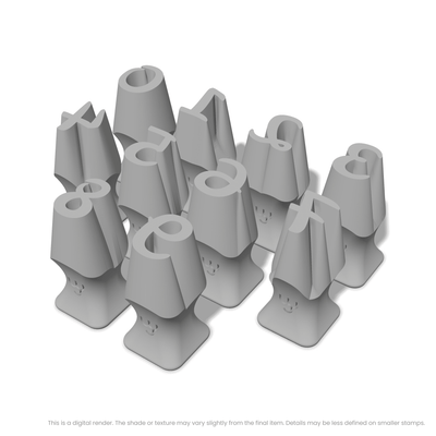 Leckerli One | Number Stamp Sets - Ceramind® Tools
