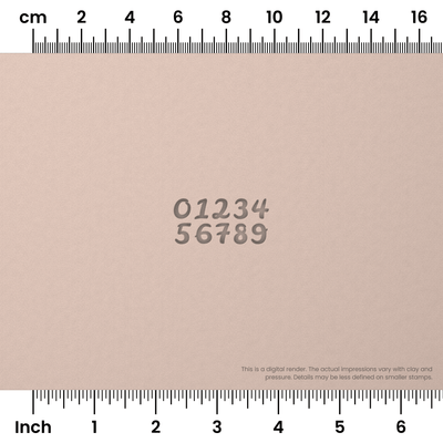 Leckerli One | Number Stamp Sets - Ceramind® Tools