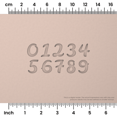 Leckerli One | Number Stamp Sets - Ceramind® Tools