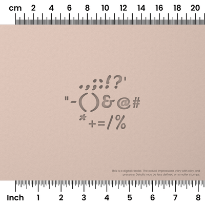 Leckerli One | Symbol Stamp Sets - Ceramind® Tools