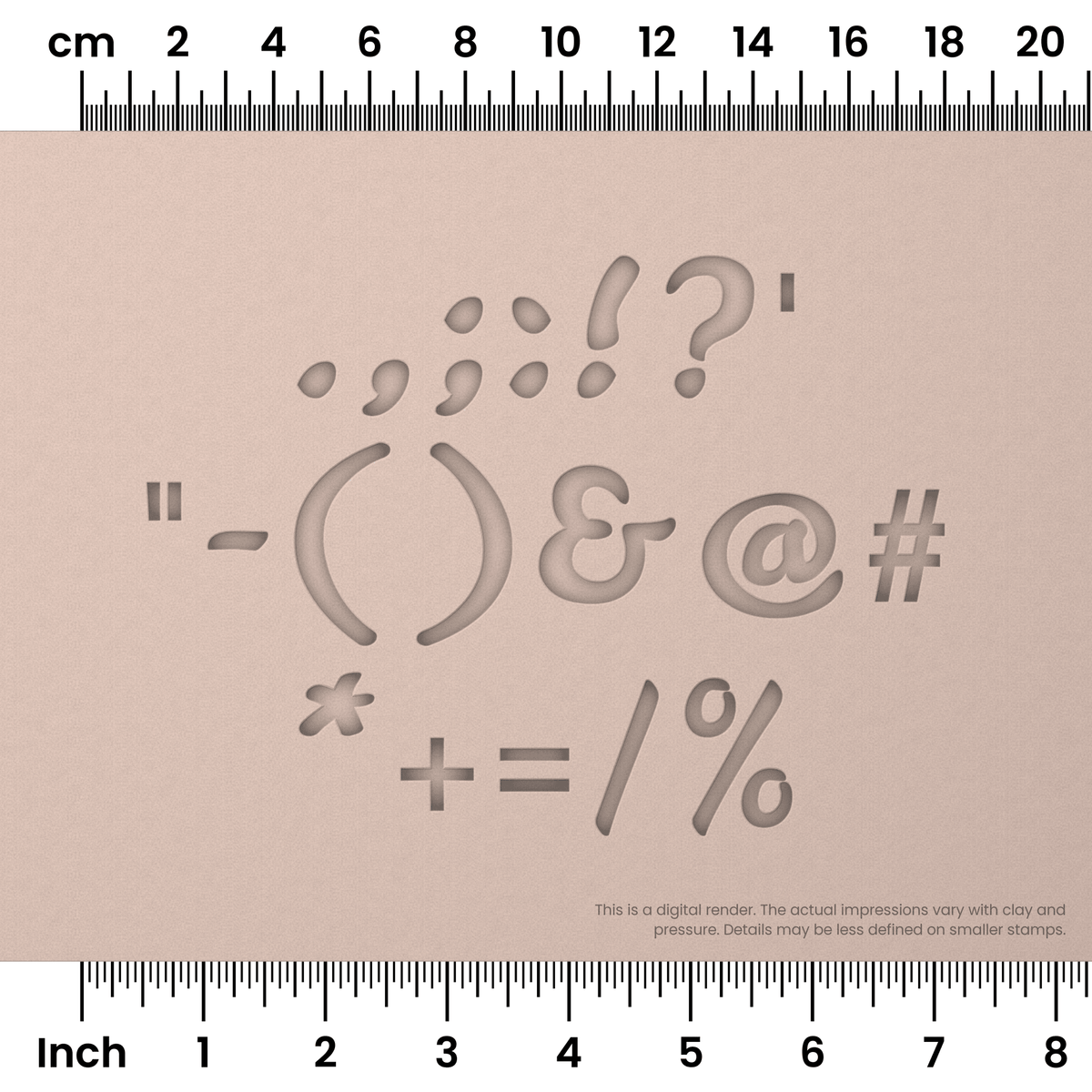 Leckerli One | Symbol Stamp Sets - Ceramind® Tools