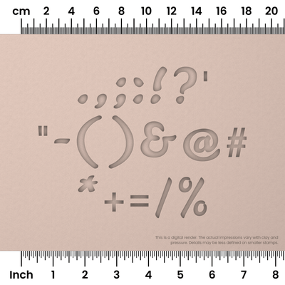 Leckerli One | Symbol Stamp Sets - Ceramind® Tools