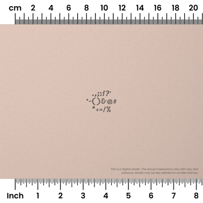Leckerli One | Symbol Stamp Sets - Ceramind® Tools