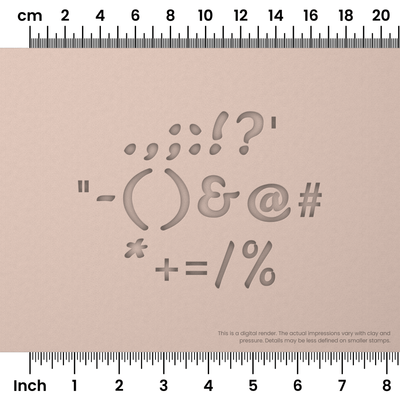 Leckerli One | Symbol Stamp Sets - Ceramind® Tools