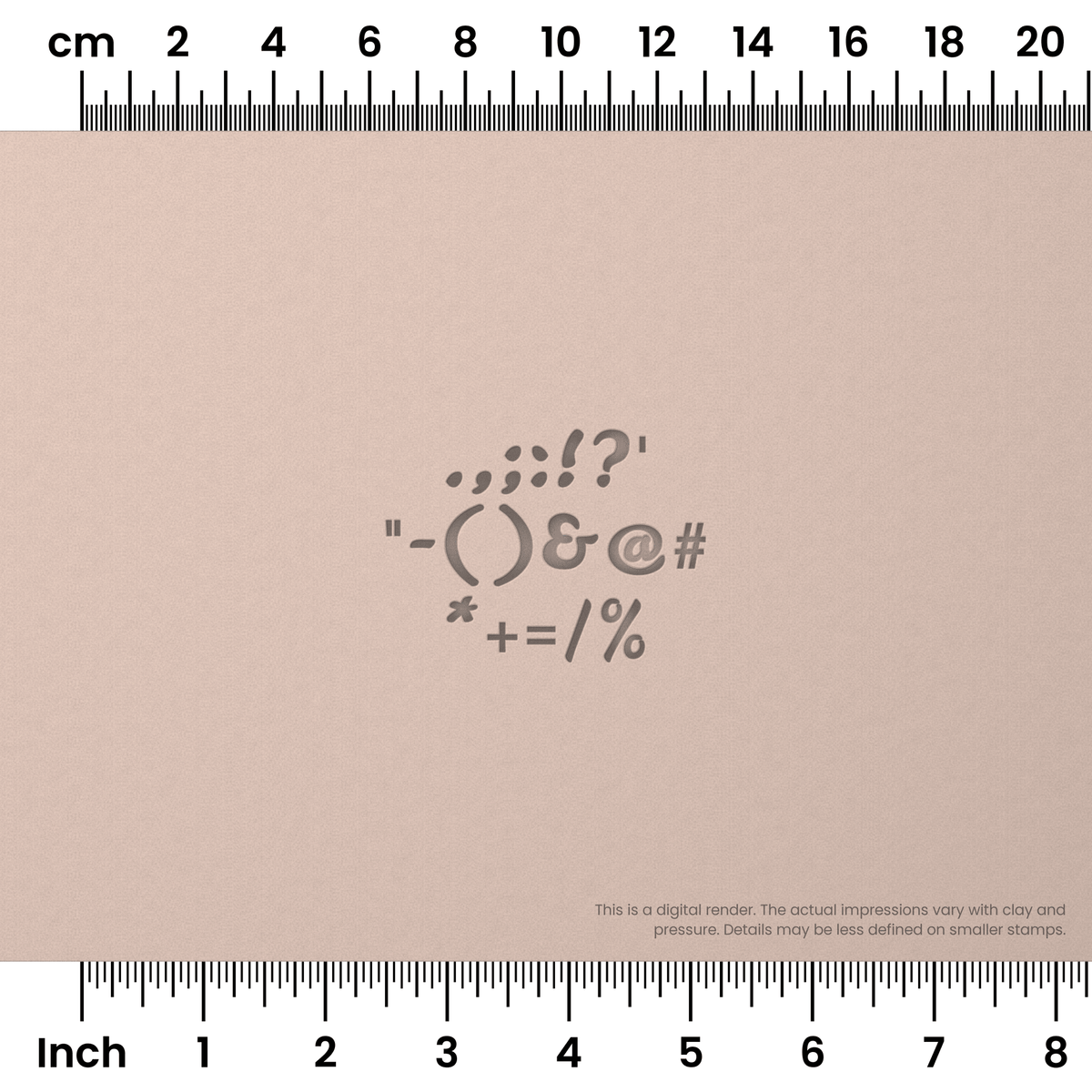 Leckerli One | Symbol Stamp Sets - Ceramind® Tools