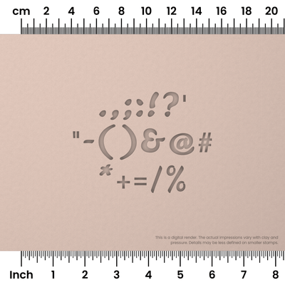 Leckerli One | Symbol Stamp Sets - Ceramind® Tools