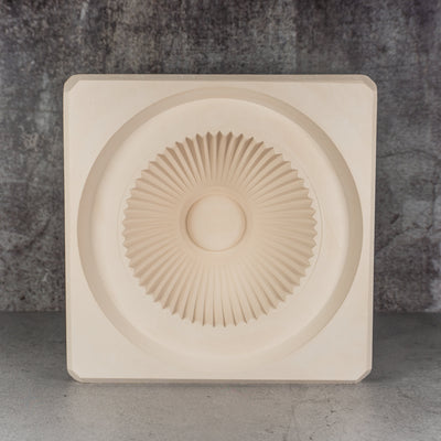 Linjetexturskål | Gjutform | 111mm Diameter, 57,5mm Hög - Ceramind® Tools