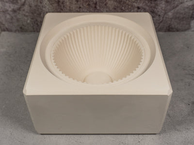 Line Texture Bowl | Slip Casting Mold | 126mm Diameter, 65mm High - Ceramind® Tools