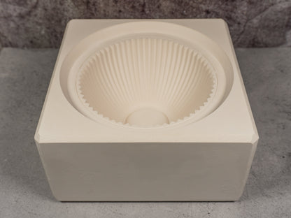 Line Texture Bowl | Slip Casting Mold | 126mm Diameter, 65mm High - Ceramind® Tools