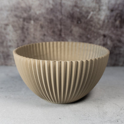 Line Texture Bowl | Slip Casting Mold | 126mm Diameter, 65mm High - Ceramind® Tools