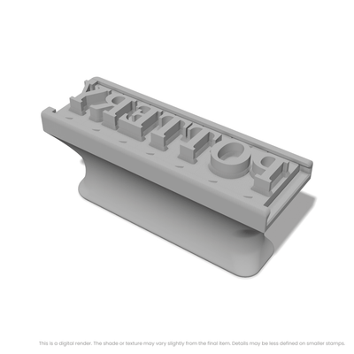 Lora | Font Rail Stamp Sets | Letters, Numbers, and Symbols - Ceramind® Tools
