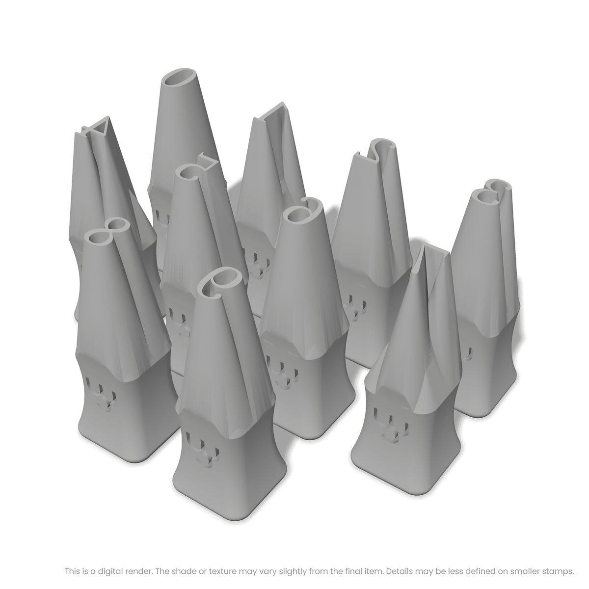 Lora | Number Stamp Sets - Ceramind® Tools