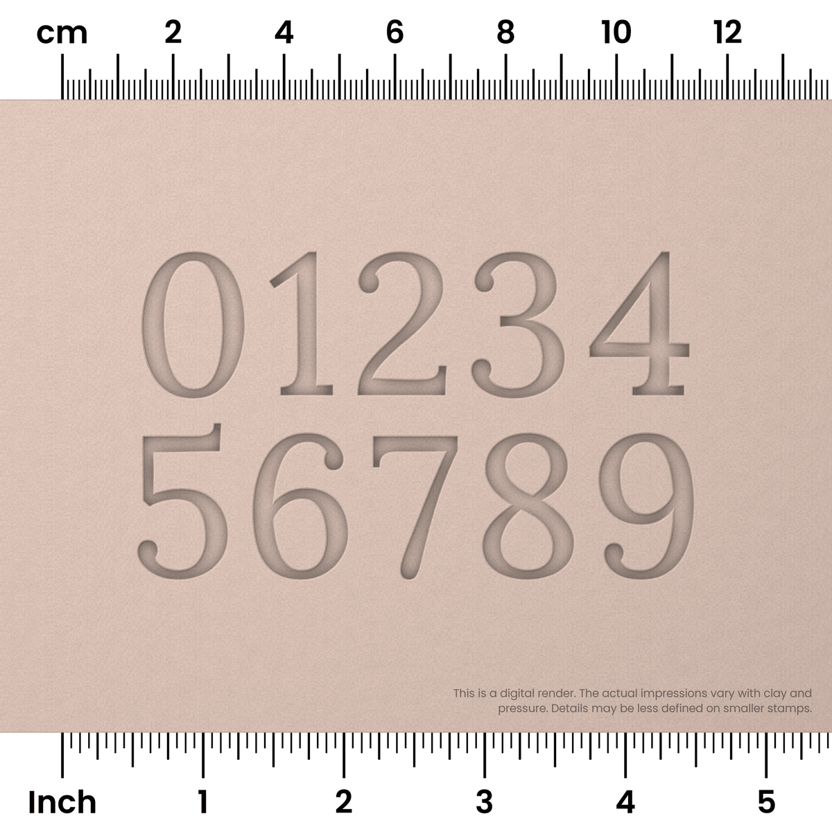 Lora | Number Stamp Sets - Ceramind® Tools