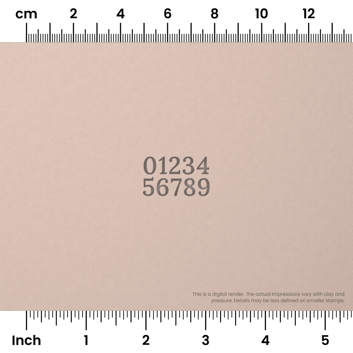 Lora | Number Stamp Sets - Ceramind® Tools