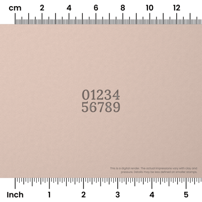 Lora | Number Stamp Sets - Ceramind® Tools