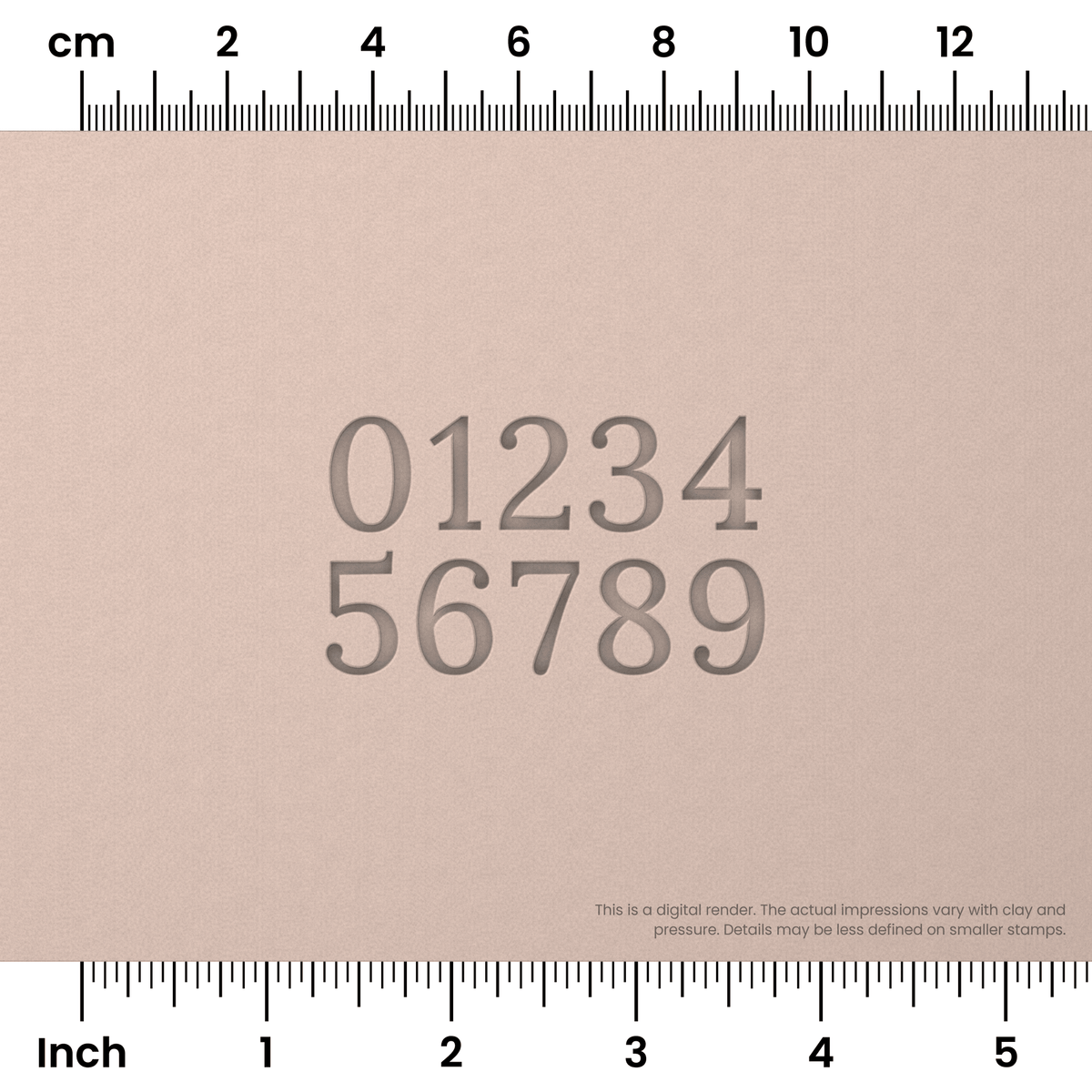 Lora | Number Stamp Sets - Ceramind® Tools