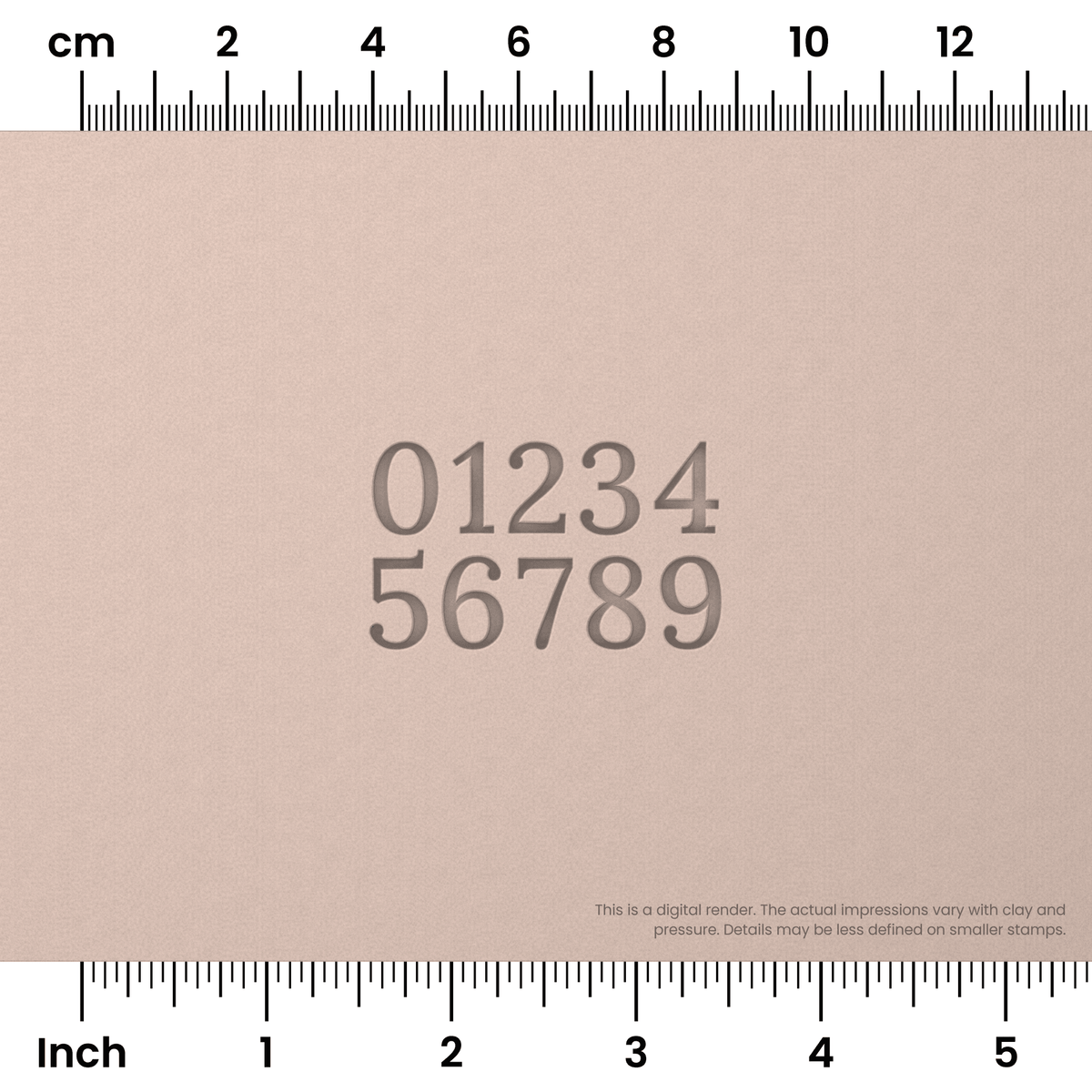 Lora | Number Stamp Sets - Ceramind® Tools