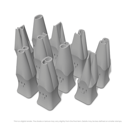 Lora | Number Stamp Sets - Ceramind® Tools