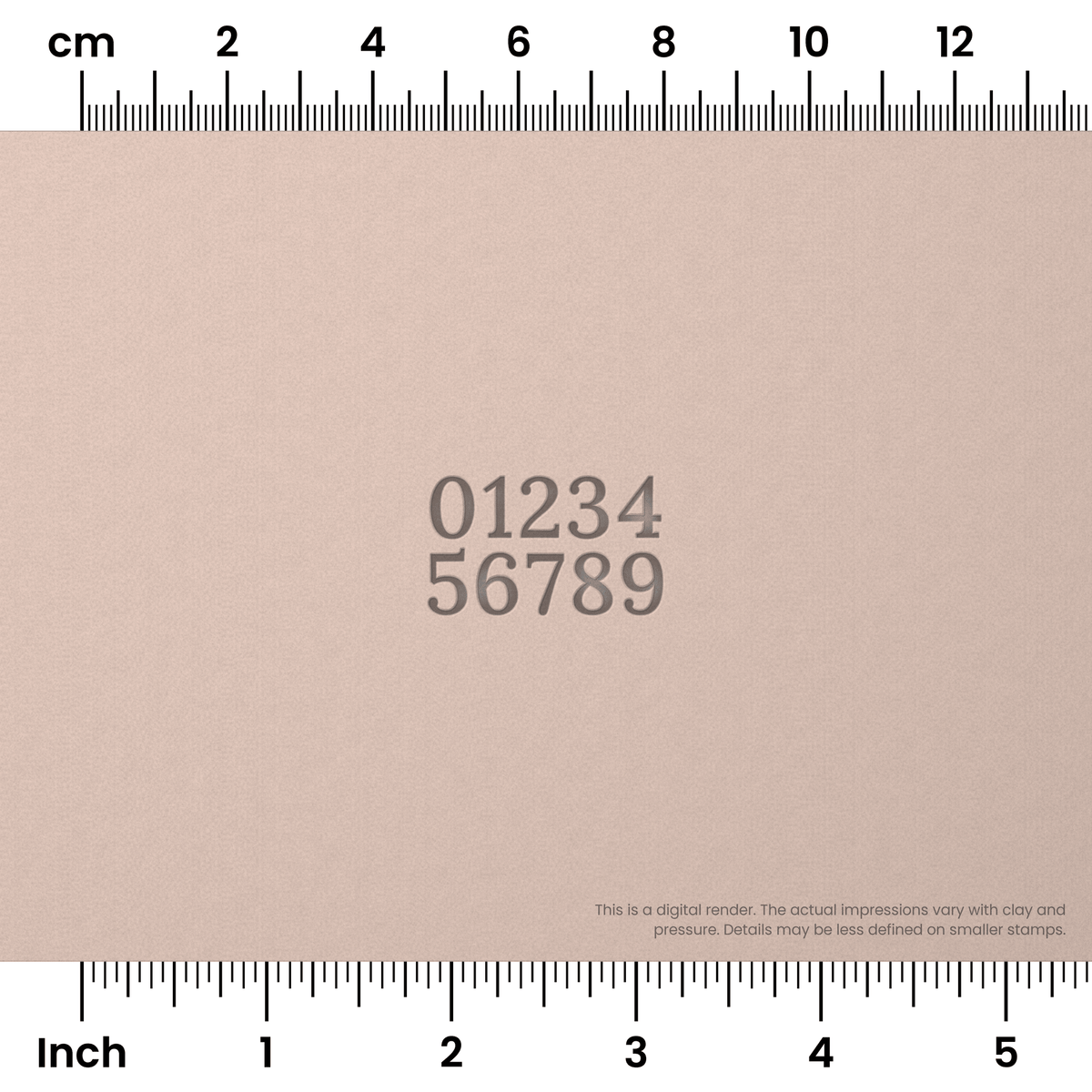Lora | Number Stamp Sets - Ceramind® Tools