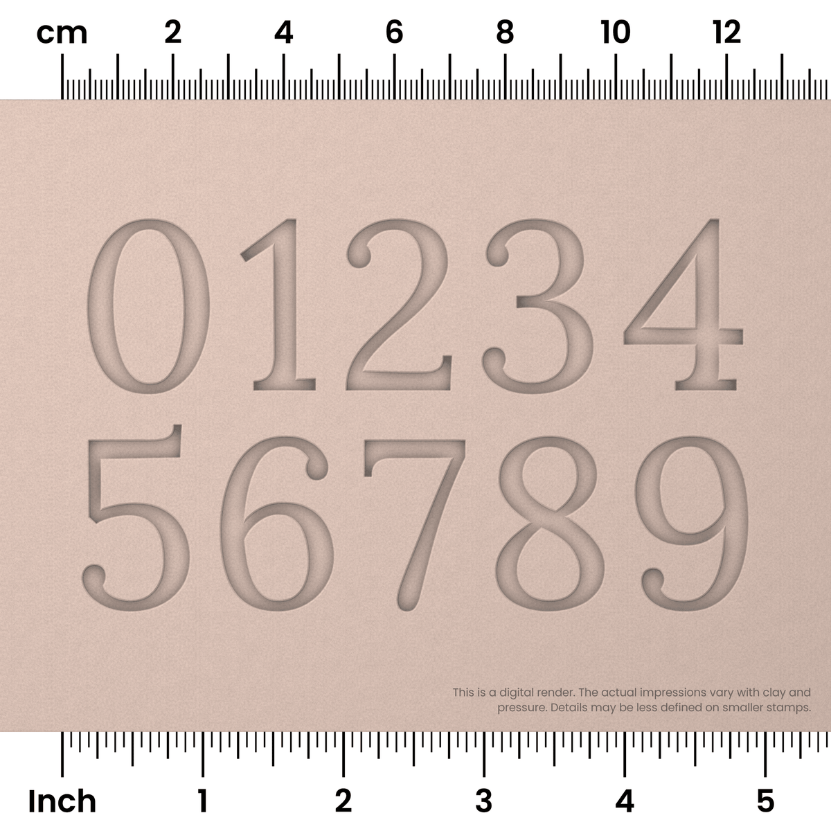 Lora | Number Stamp Sets - Ceramind® Tools