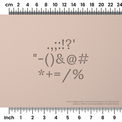 Lora | Symbol Stamp Sets - Ceramind® Tools