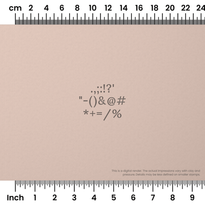 Lora | Symbol Stamp Sets - Ceramind® Tools