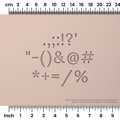 Lora | Symbol Stamp Sets - Ceramind® Tools