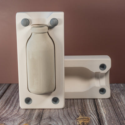 Mini Milk Bottle Slip Casting Mold - Ceramind® Tools