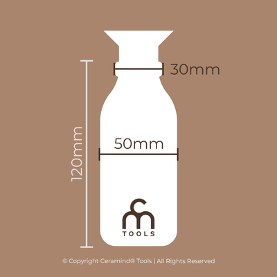Mini Milk Bottle Slip Casting Mold - Ceramind® Tools