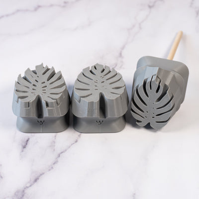 Monstera Leaf Stamps - 3 Styles & Sizes - Ceramind® Tools