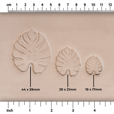 Monstera Leaf Stamps - 3 Styles & Sizes - Ceramind® Tools