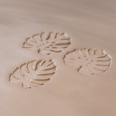 Monstera Leaf Stamps - 3 Styles & Sizes - Ceramind® Tools