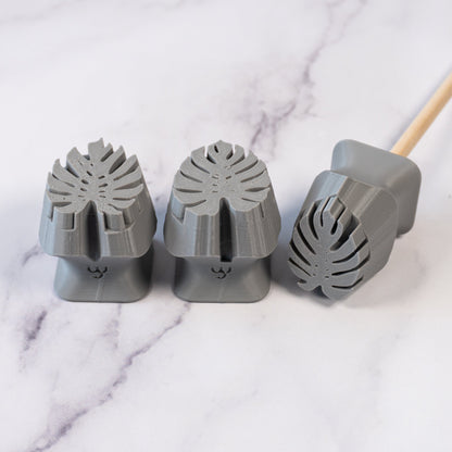 Monstera Leaf Stamps - 3 Styles & Sizes - Ceramind® Tools