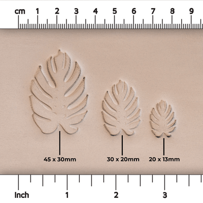 Monstera Leaf Stamps - 3 Styles & Sizes - Ceramind® Tools